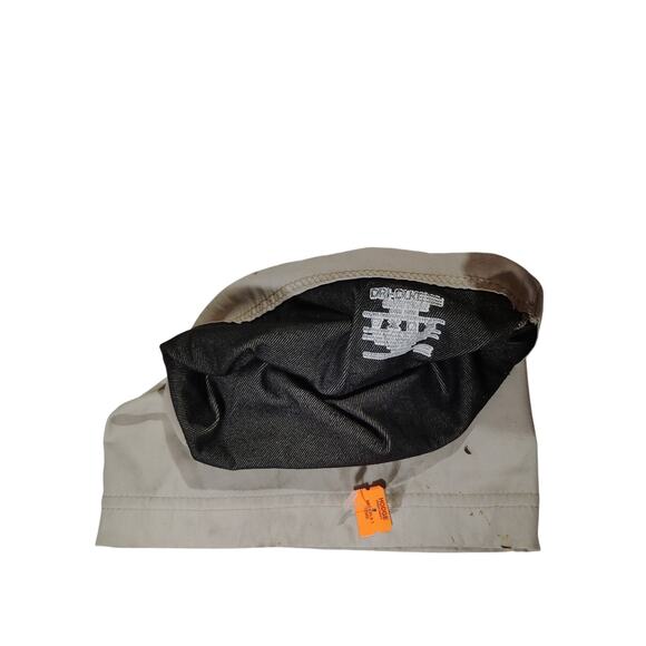 Dri-Dukeee Beige Gaiter – Approx. 12.5" x 10", Issued, Solid Build w/ Stains - Picture 3 of 4